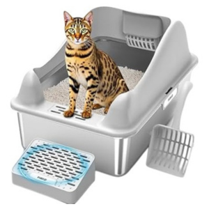 Stainless Steel Cat Litter Pan