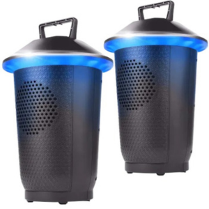 2-Pack Outdoor Speaker Lanterns