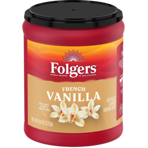 Folgers 6-Pack rench Vanilla Flavored Ground Coffee