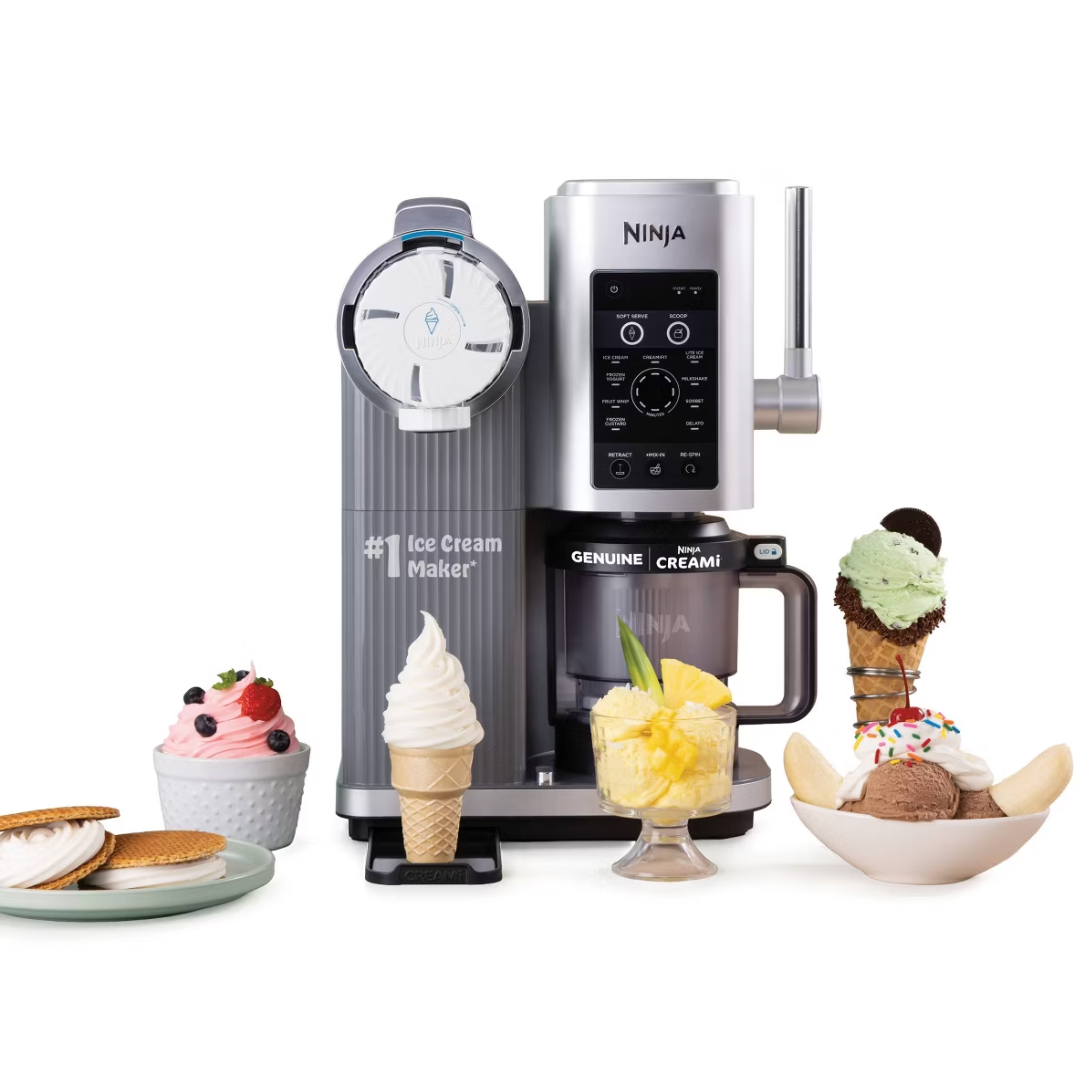 Ninja Creami Scoop & Swirl 13-in-1 Ice Cream & Soft Serve Maker