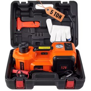 SucceBuy 5-Ton Hydraulic Car Jack w/Pump & LED