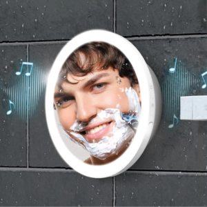 Brookstone LED Shower Mirror Wireless Speaker