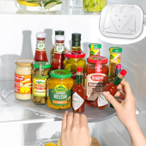 Lazy Susan Refrigerator Organizer