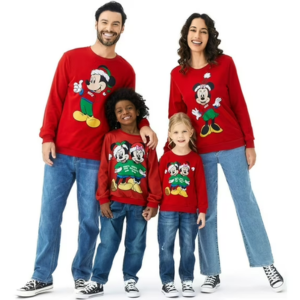 Disney Christmas Family Matching Sweatshirt