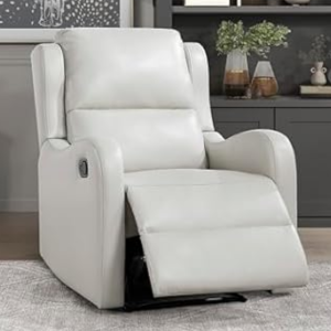 Manual Faux Leather Recliner Chair