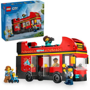 LEGO 384-Piece City Red Double-Decker Bus Toy