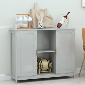 Wood Kitchen Pantry Storage Cabinet